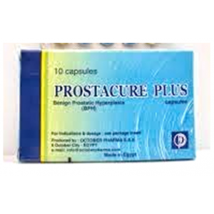 Prostacure Plus ( Doxazosin + Pygeum africanum extract ) 20 capsules
